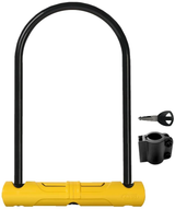 ABUS U-BOLT LOCK 402 230MM SH34 YELLOW